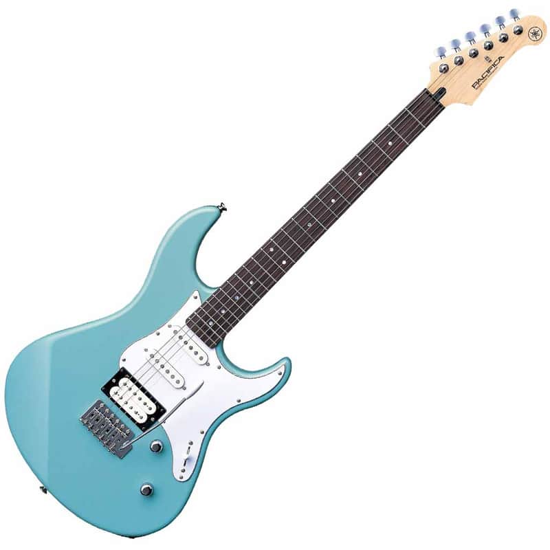 Yamaha PAC112V Sonic Blue Double Cutaway Electric Guitar image 1