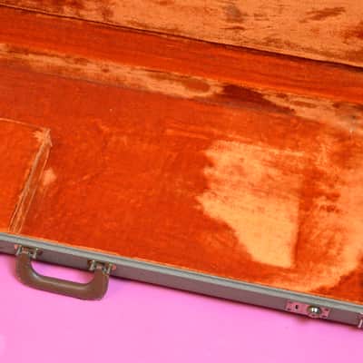 Vintage 1958 1959 Fender Brown Case Jazzmaster Stratocaster Strat Jaguar Tele 60 image 2