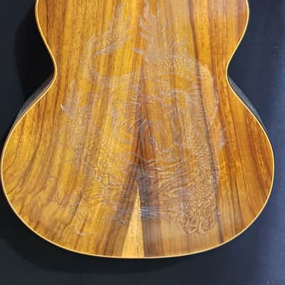 Blueberry Archtop Acoustic Guitar Grand Concert Built to Order in 90 Days image 9