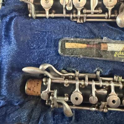 Larilee brand wood Oboe with case. Made in France image 2