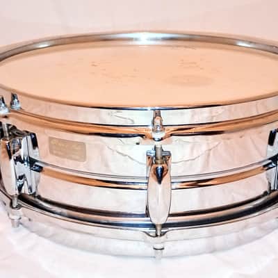 UNMARKED UNIQUE STENCIL COS SNARE DRUM 14" 60's/70's - 8 LUGS - FREE SHIP TO CUSA! image 7