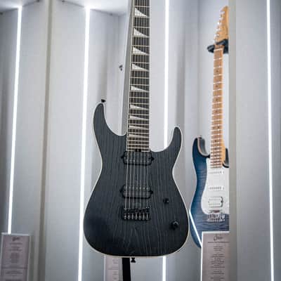 Jackson Pro Series Jeff Loomis Soloist SL7 HT - Black Ash image 1