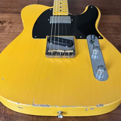 Nash Guitars Model T-52 Humbucker Neck Butterscotch Blonde Maple Neck NG5917 image 3