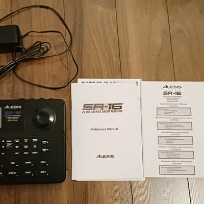 Alesis SR-16 Drum Machine 2010s - Black image 3