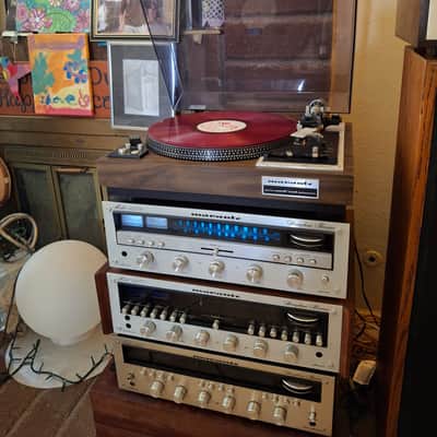 Rare Original Marantz 2238, Not B model, Recapped, New Lamps, WC-22 Wood Case, Only One on Reverb, $1699 Shipped! image 11