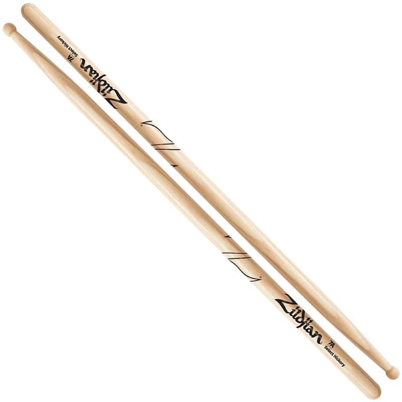 Zildjian 7A Wood Natural Drum Sticks image 1
