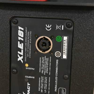 Electro-Voice (EV) XLE181 8" 2-Way Passive Line Array Speaker (PAIR) CG01THP image 12