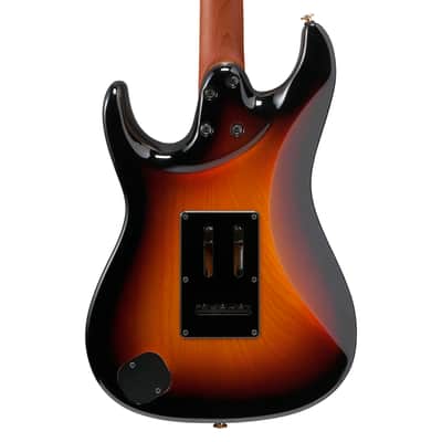 Used Ibanez AZ2204AG AZ Prestige Electric Guitar w/Case - Tri Fade Burst Flat image 7