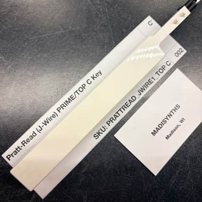 ORIGINAL Pratt Read Replacement TOP C Key (J-Wire Keybeds) for Pro-One, Odyssey mk3, Oberheim Two/Four/Eight Voice, OB-1, and more