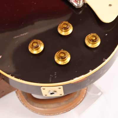 Gibson Custom Shop '54 Les Paul Reissue Ultra Heavy Aged Oxblood Made 2 Measure image 10