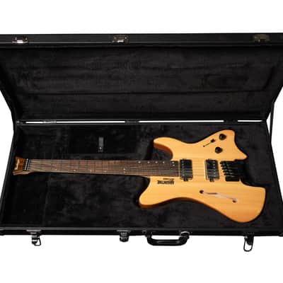 Bootlegger Guitar Jazz Absinthe 2025 Fanned Frets Headless Gloss Honey image 12