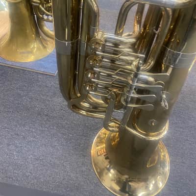 Cerveny ABB681 4 rotary valve Tuba SN#920021 a BB♭ (B-flat) tuba. MINT CONDITION  MINT CONDITION image 12