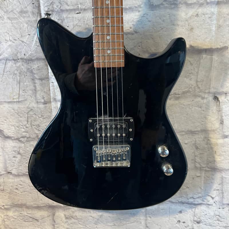 First Act ME431 Single Humbucker Black Electric Guitar image 1