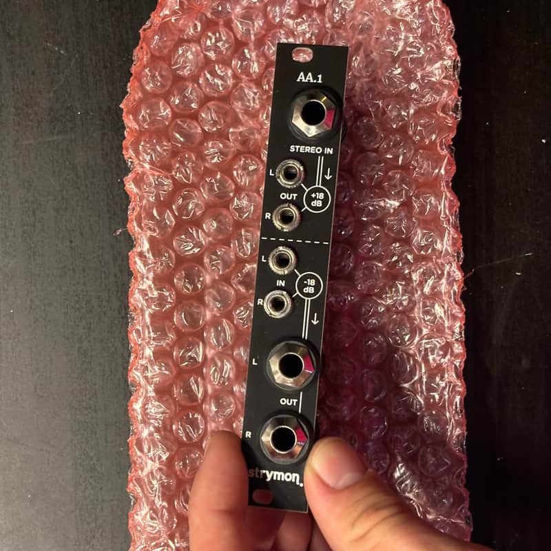 Strymon AA.1 Amplifier Attenuator 2018 - 2020 - Black imagen 1