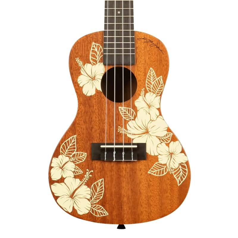 Kala HIBISCUS-C Hibiscus Mahogany Concert Ukulele image 1