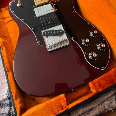 Fender American Vintage II '77 Telecaster Custom with Maple Fretboard 2022 - Present - Wine image 3