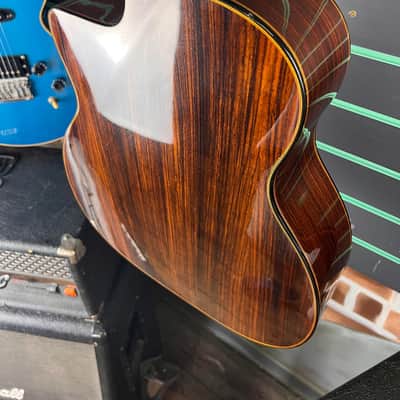 Gitane D-500 Gloss Natural Gypsy Jazz Acoustic Guitar image 12