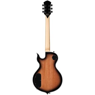 Wylde Audio Odin Grail Rawtop Bullseye Electric Guitar, Charcoal Burst image 3