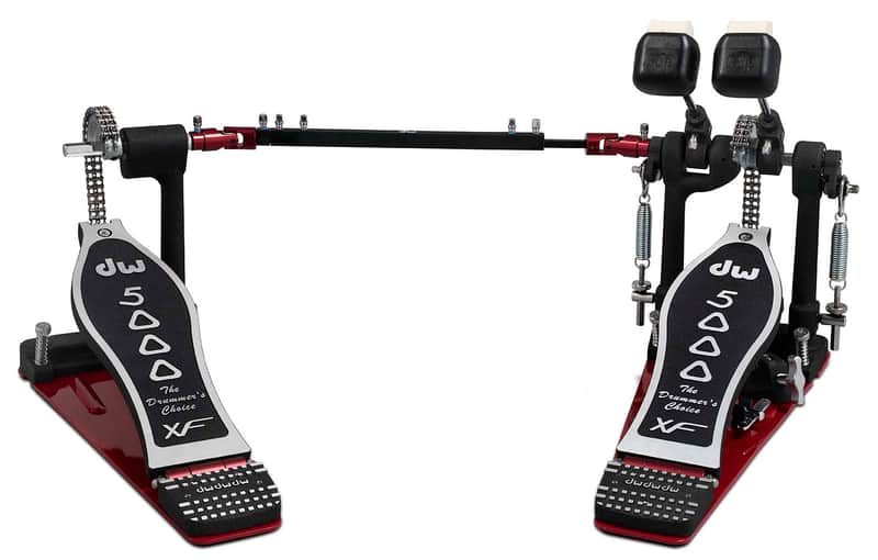 DW 5000 Series Accelerator Double Chain Drive Extended Footboard Double Bass Drum Pedal - DWCP5002AD4XF image 1
