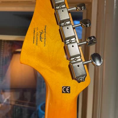 $1 of 1$ Squier Fender Jazzmaster w/ Wilkinson and pearl upgrade image 15