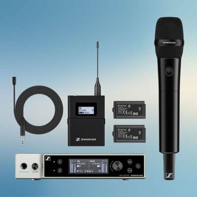 Sennheiser EW-DX MKE 2 / 835-S Set Wireless Microphone System-Q1-9: 470 to 550 MHz *USA Small Business* image 2