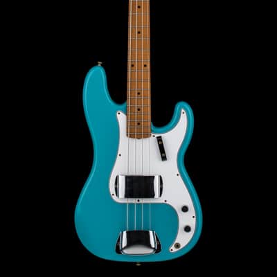 Fender Custom Shop Empire 58 Precision Bass Journeyman Relic - Aged Taos Turquoise #82922 image 3