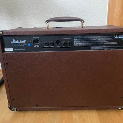 Marshall Acoustic Soloist AS50D 2-Channel 50-Watt 2x8" Acoustic Guitar Combo 2007 - Present - Brown image 4