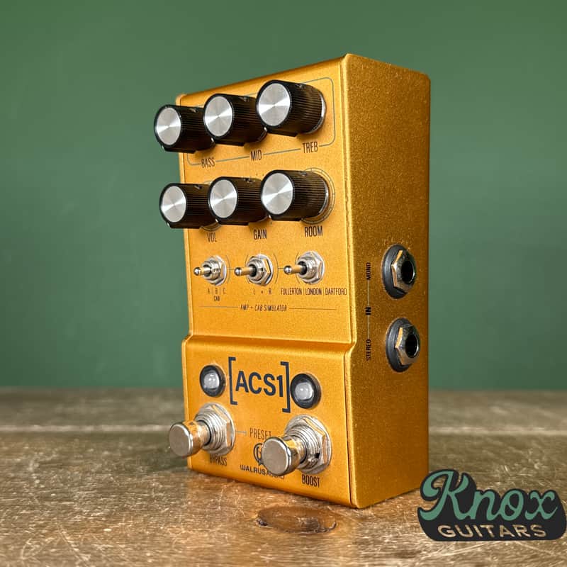 Walrus Audio Mako ACS1 Amp + Cab Simulator 2021 - 2024 - Gold image 1