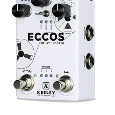 New - Keeley Eccos Tape Delay Looper Guitar Effects Pedal image 4