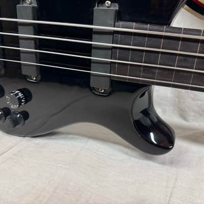 PRS Paul Reed Smith Bass-4 iv Fretless (likely de-fretted) 4-string Bass with Case 1987 image 6