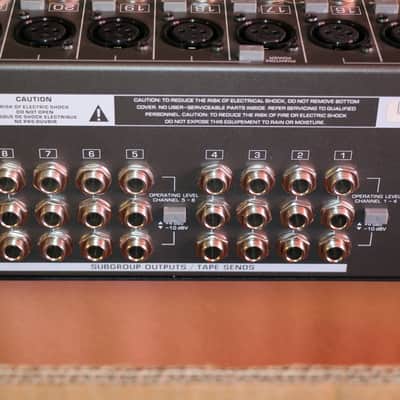 Behringer MX8000 48/24-Channel Dual Input 8-Bus Mixing Console w/ Meterbridge & P/S image 12