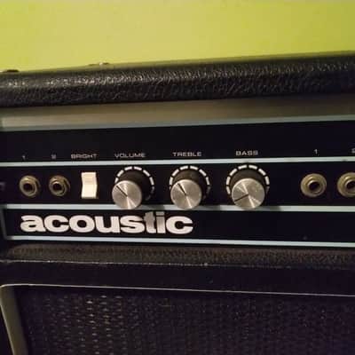 Acoustic Control Corporation  Model 135 2x12 Combo,  Made in USA 1972-1976 - Black image 5