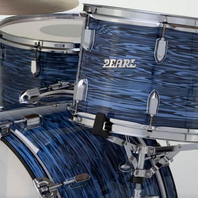 Pearl President Series Deluxe 3-piece Shell Pack - 22" Bass Drum OCEAN RIPPLE image 4