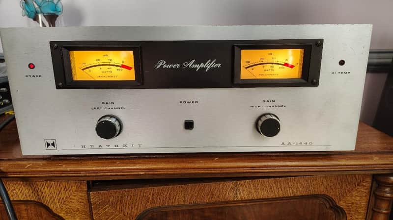 Heathkit AA1640 amplifier in excellent condition - 1970's image 1
