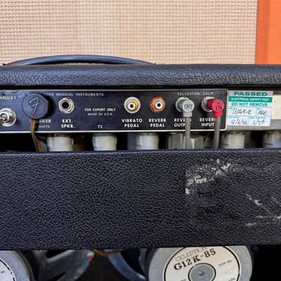 Vintage 1969 Fender Pro Reverb USA Drip Edge 2x12 Valve Amplifier Combo *1960s* image 10