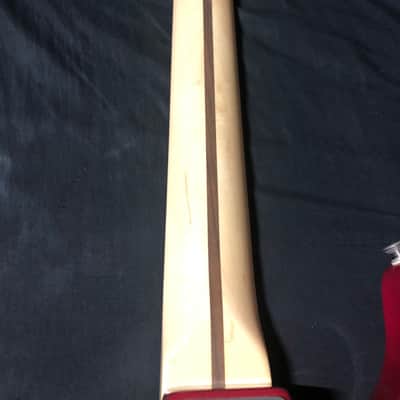 Fender Highway One Stratocaster with Rosewood Fretboard 2007 Midnight Wine Transparent image 6