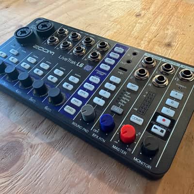 Zoom LiveTrak L6 6 Channel Digital Mixer / Recorder 2024 - Present - Black image 3