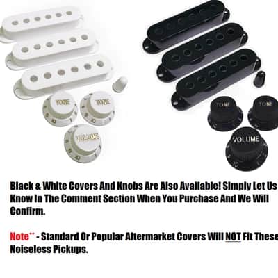 SHG5014 Hot Modern Noiseless Loaded Stratocaster Pickguard USA Spec Wiring image 5