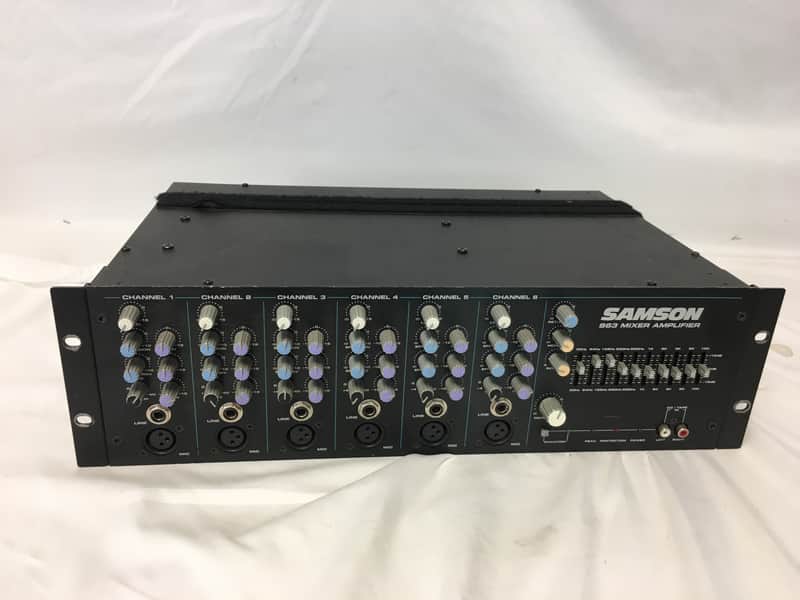 Samson S63 Mixer Amplifier image 1