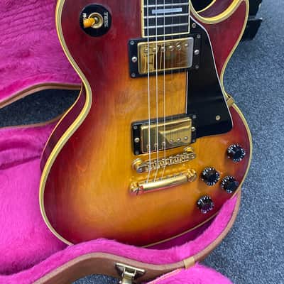 1989 Gibson Les Paul Custom in Cherry Sunburst image 5