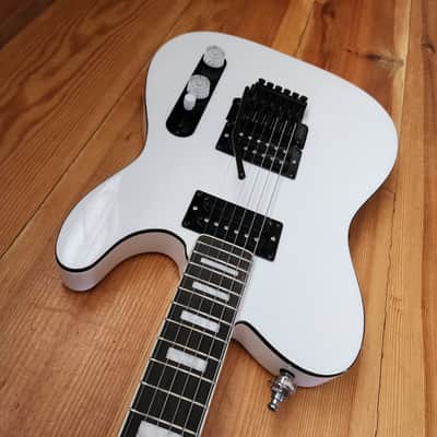 Carparelli Custom T-Style Electric Guitar – White Alder Body, Floyd Rose, Hand-Wound Humbuckers image 9