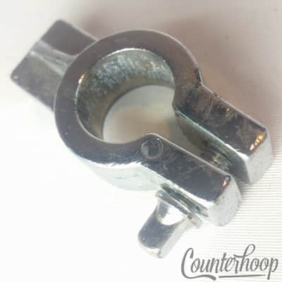 3/4" Memory Lock Chrome Stand/Mount Tube Clamp Parts w/Set Screw T-Rod Drum Part image 2