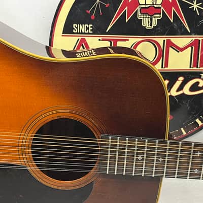 Alvarez 5018 - Sunburst 12-String Acoustic Guitar with Hard Case image 4