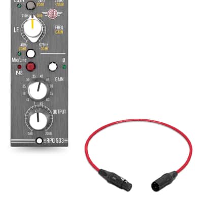 AEA Ribbon Mics RPQ503 | 500-Series Microphone Preamp image 1