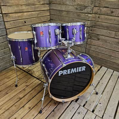 Drum Kit Premier Cabria Lacquer MK1 Purple USED! RKCAB310525 image 3