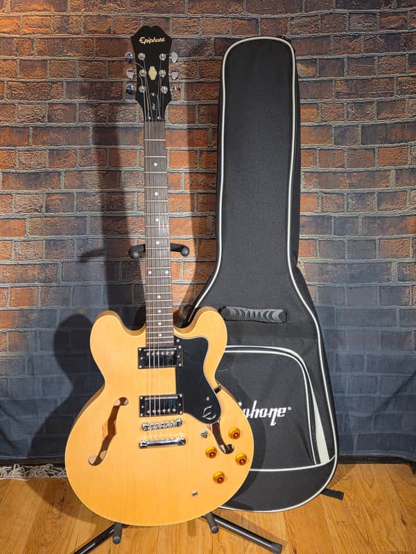 Epiphone 2005 The Dot Natural-FAT 50’s Neck-W/Bag image 1