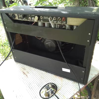 Fender Deluxe Reverb Amp 1964 - Schwarz image 3