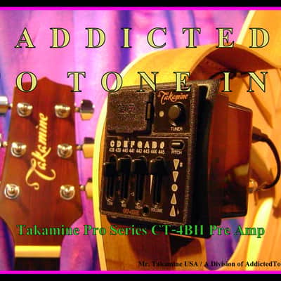 Takamine CT4BII / CT4B2 ProSeries Acoustic Guitar Preamp NEW image 1