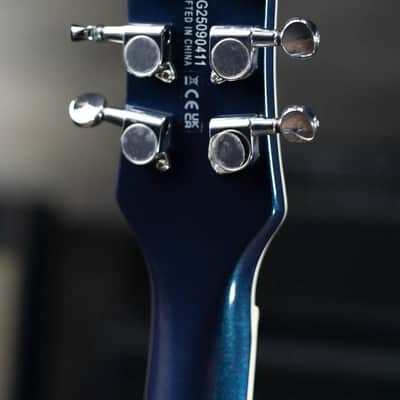 Gretsch G5232LH Electromatic Double Jet FT Left-Handed Electric Guitar - Midnight Sapphire - Demo image 7