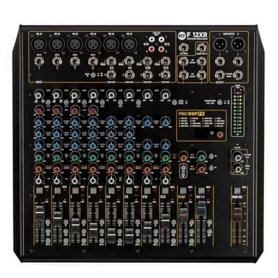 RCF F 12XR 12-Channel Mixing Console With Multi-FX DSP & Recording image 1